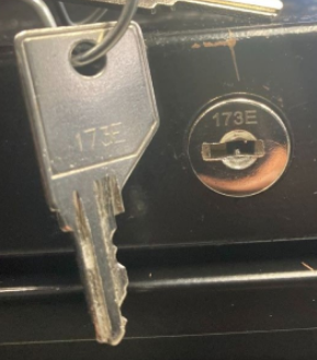 HON 173E File Cabinet Lock Keys