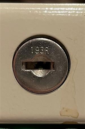 HON 193R File Cabinet Lock Key