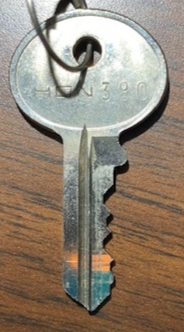 HON 390 File Cabinet Lock Key