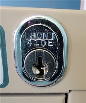 HON 410E File Cabinet Lock Key