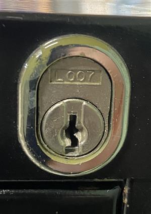 HON L007 File Cabinet Lock Key