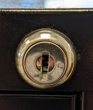 HON SRS Taiwan 3 File Cabinet Lock Key