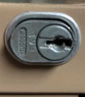 Hudson F61 File Cabinet Lock Key