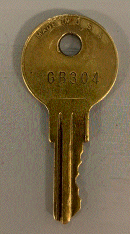 Hudson GB304 Key