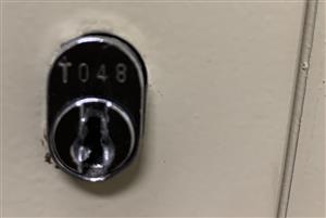 Hudson T048 File Cabinet Lock Key