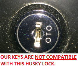 Husky-010-Lock-Not-Compatible