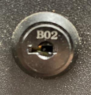 Husky B02 Toolbox Lock Key