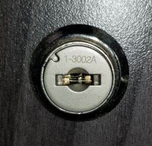 Huwil Steelcase 3002A Furniture Lock Key