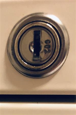 IKEA 002 File Cabinet Lock Key (UK Version)