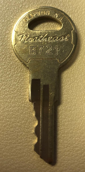 Illinois B721 Original Key