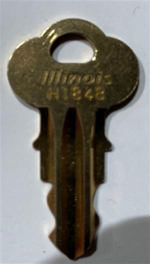 Illinois H1848 Key Lock