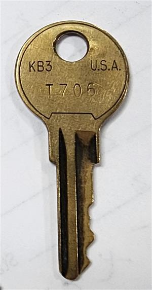 Kennedy T706 Toolbox Lock Key