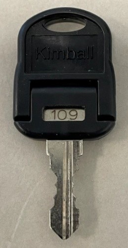 Kimball Office 109 Furniture Lock Key