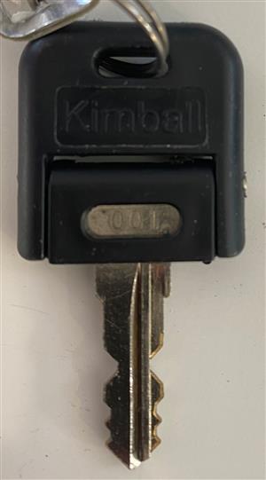 Kimball Office 001 Key (New Style)