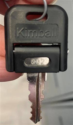 Kimball Office 002 Key (New Style)