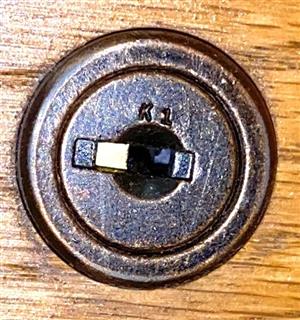 Kimball Office K1 Desk Lock Key