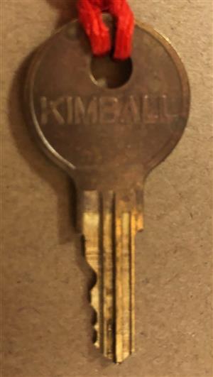 Kimball Office Old Style Single Sided Key