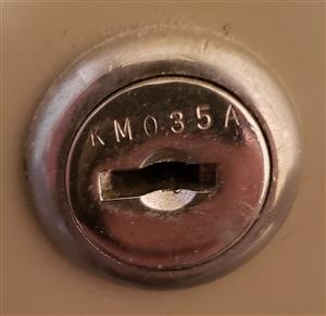 KM035A Cabinet Lock Key