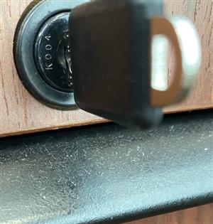 Knoll K004 Cabinet Lock Key