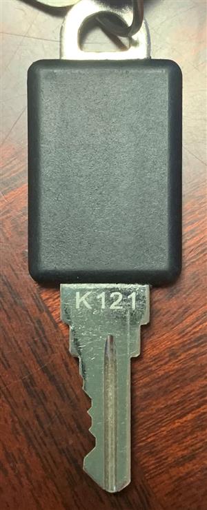 Knoll K121 File Cabinet Lock Key