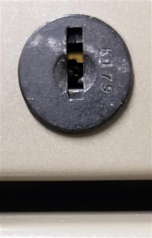 Knoll K179 Cabinet Lock Key