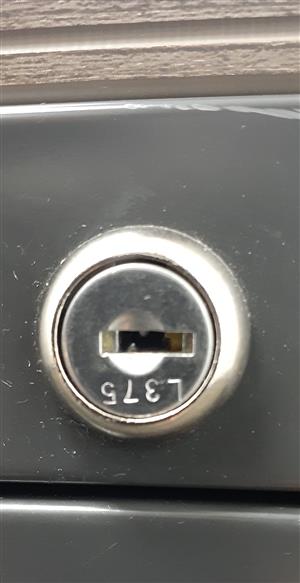 L375 File Cabinet Lock Key