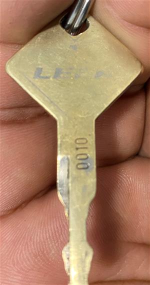 Leer 0010 Lock Key