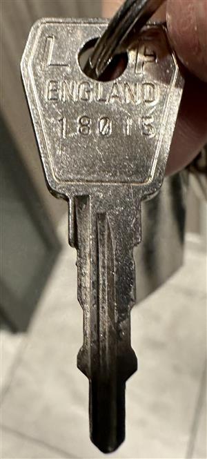 LF England 18015 Lock Key