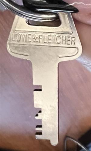 Lowe & Fletcher ZC Locker Keys