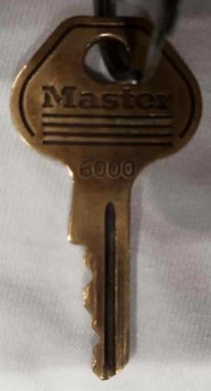 Master Padlock Key 11G921