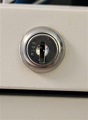 Meridian M109 File Cabinet Lock Key