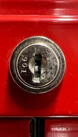 Proto 901 Toolbox Lock Key