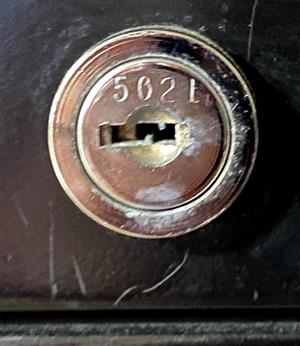 Pundra 5021 File Cabinet Lock Key