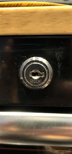 R606 Toolchest Lock Key