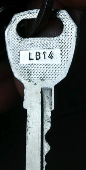 Reese LB14 Hitch Lock Key