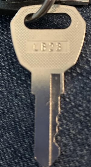 Resse LB23 Lock Key