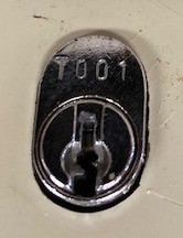 Schwab T001 File Cabinet Key