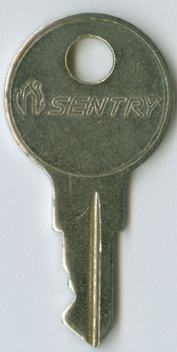 Sentry Safe B Single Sided Original Key