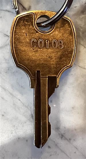 Sentry C010B Lock Key