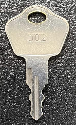 Sentry Safe 002 Lock Key