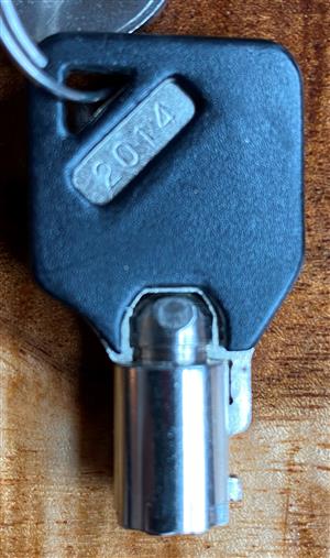 Sentry Safe 2014 Lock Key