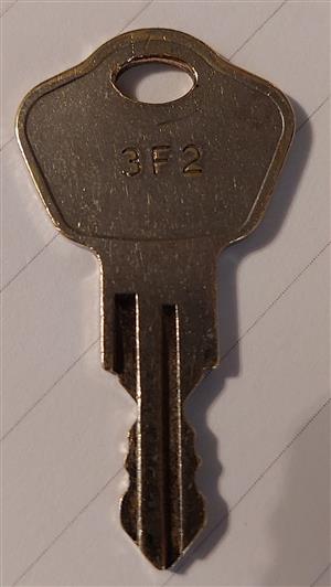 Sentry Safe 3F2 Lock Key