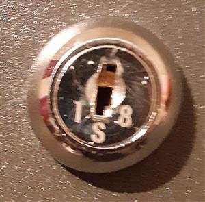 Sentry Safe TS8 Box Lock Key