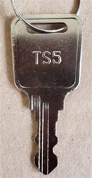 Sentry Safe TS5 Lock Key