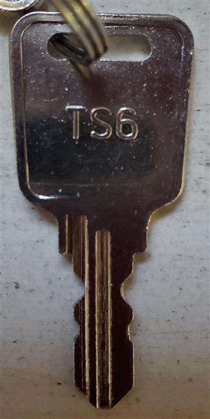 Sentry Safe TS6 Lock Key