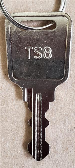 Sentry Safe TS8 Lock Key