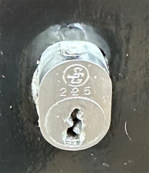 SG 225 File Cabinet Lock Key