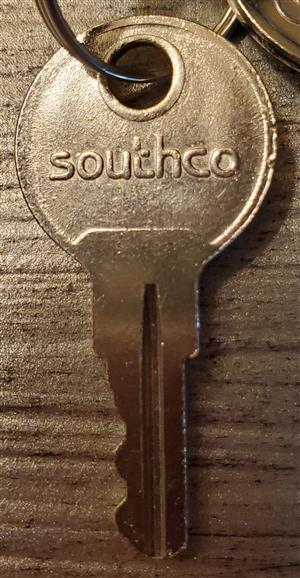 Southco CH751 Boat Glove Box Key