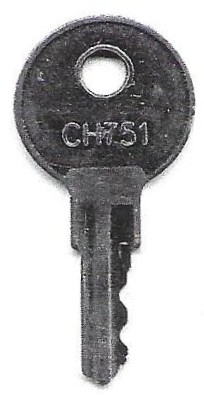 Southco CH751 Lock Key