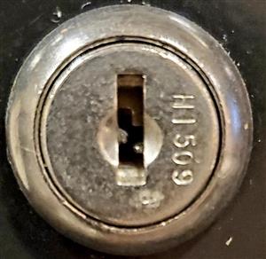 Staples H1509 File Cabinet Lock Key